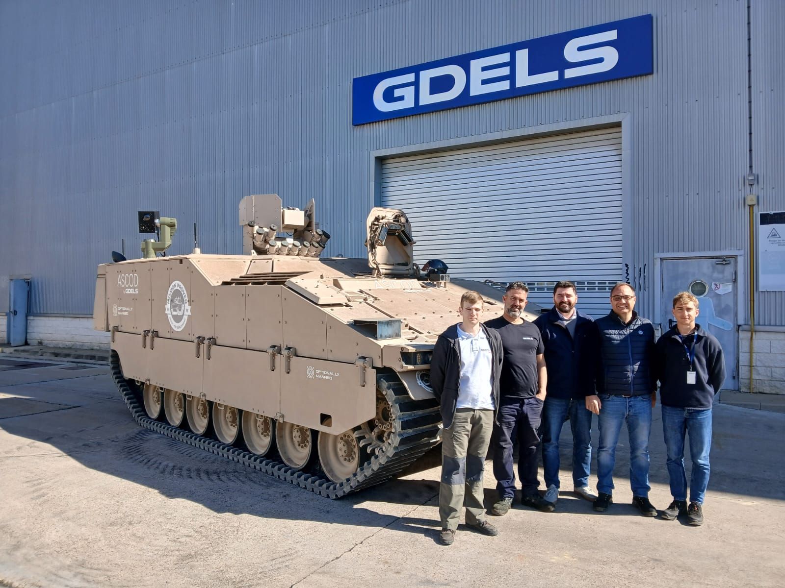 Mecanus team at GDELS Santa Bárbara Sistemas facility
